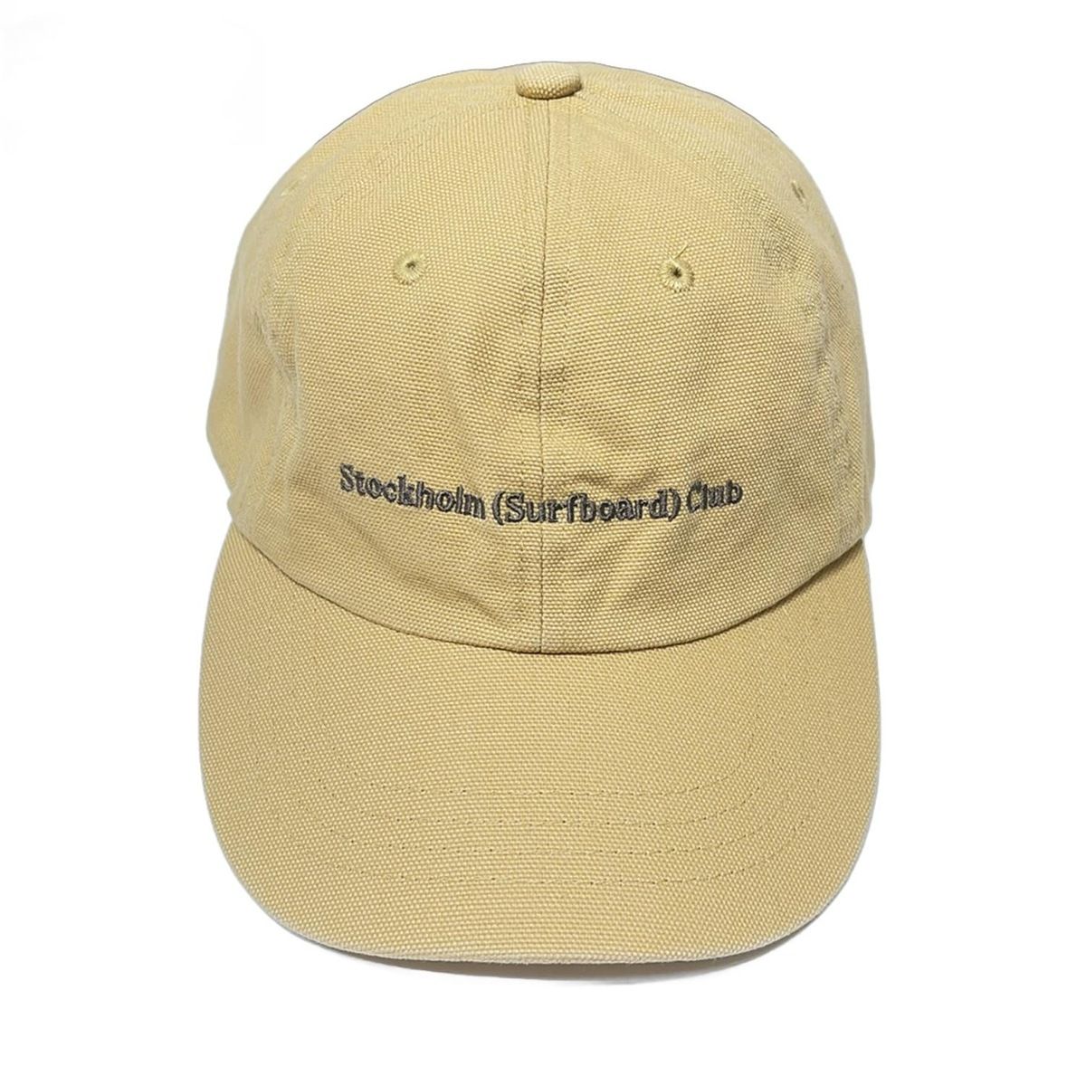 Stockholm Surfboard Club ストックホルム サーフボード クラブ キャップ - ベージュ コットン