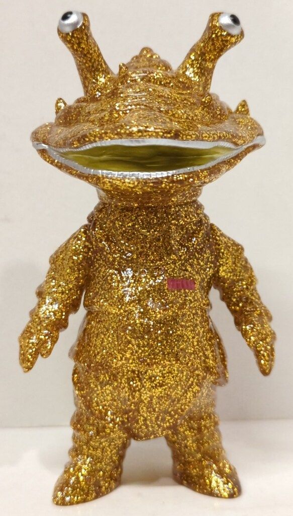 MAXTOY ミニソフビ怪獣倉庫シリーズ 円谷プロ カネゴン ギガラメゴールド