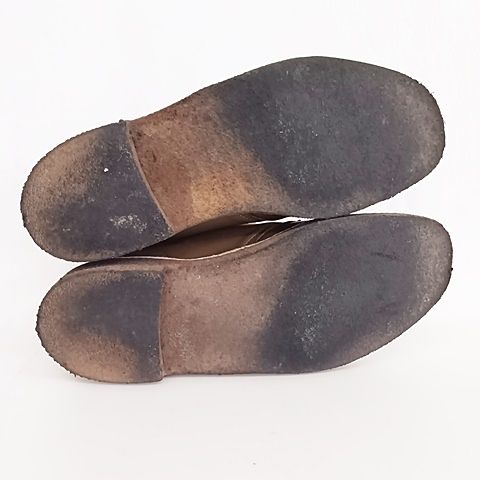 ジルサンダー JIL SANDER クラークス clarks ブーツ チャッカブーツ レザー ブラウン 茶 7 AA