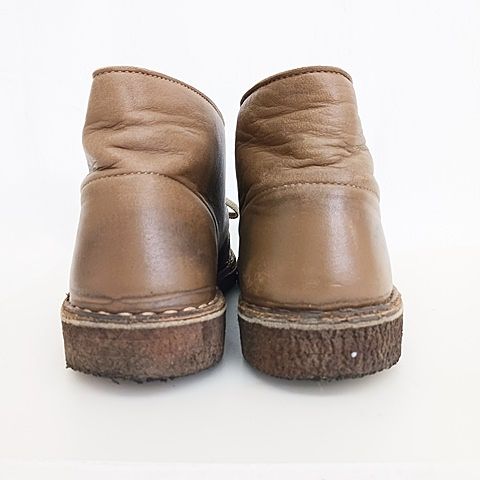 ジルサンダー JIL SANDER クラークス clarks ブーツ チャッカブーツ レザー ブラウン 茶 7 AA