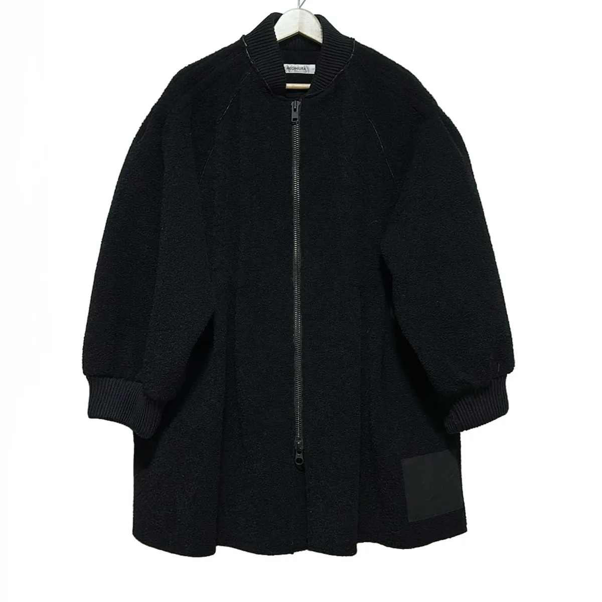 MEGMIURA ポンチョ　コート　ボンディング　ライム　38 未使用 セール】 Norweigian Rain Raincho ポンチョコート （ポンチョ