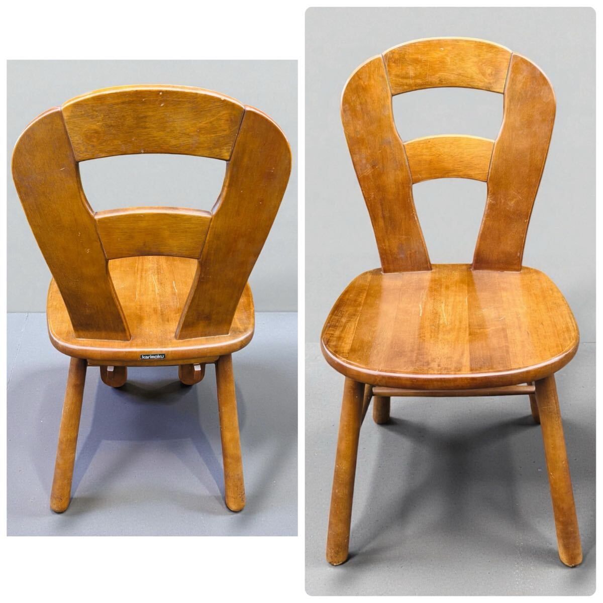 カリモク ダイニングチェア ルスティック 2脚 karimoku チェア 椅子 ダイニング イス RUSTIC 食卓椅子 ヴィンテージ