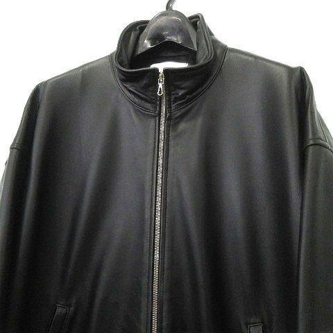 グラフペーパー Graphpaper タグ付き 25SS Lamb Leather Track Blouson