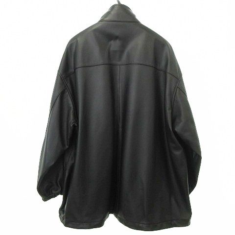 未使用 グラフペーパー 25SS ラムレザー トラックブルゾン ジャケット 1 グラフペーパー Graphpaper タグ付き 25SS Lamb Leather Track Blouson