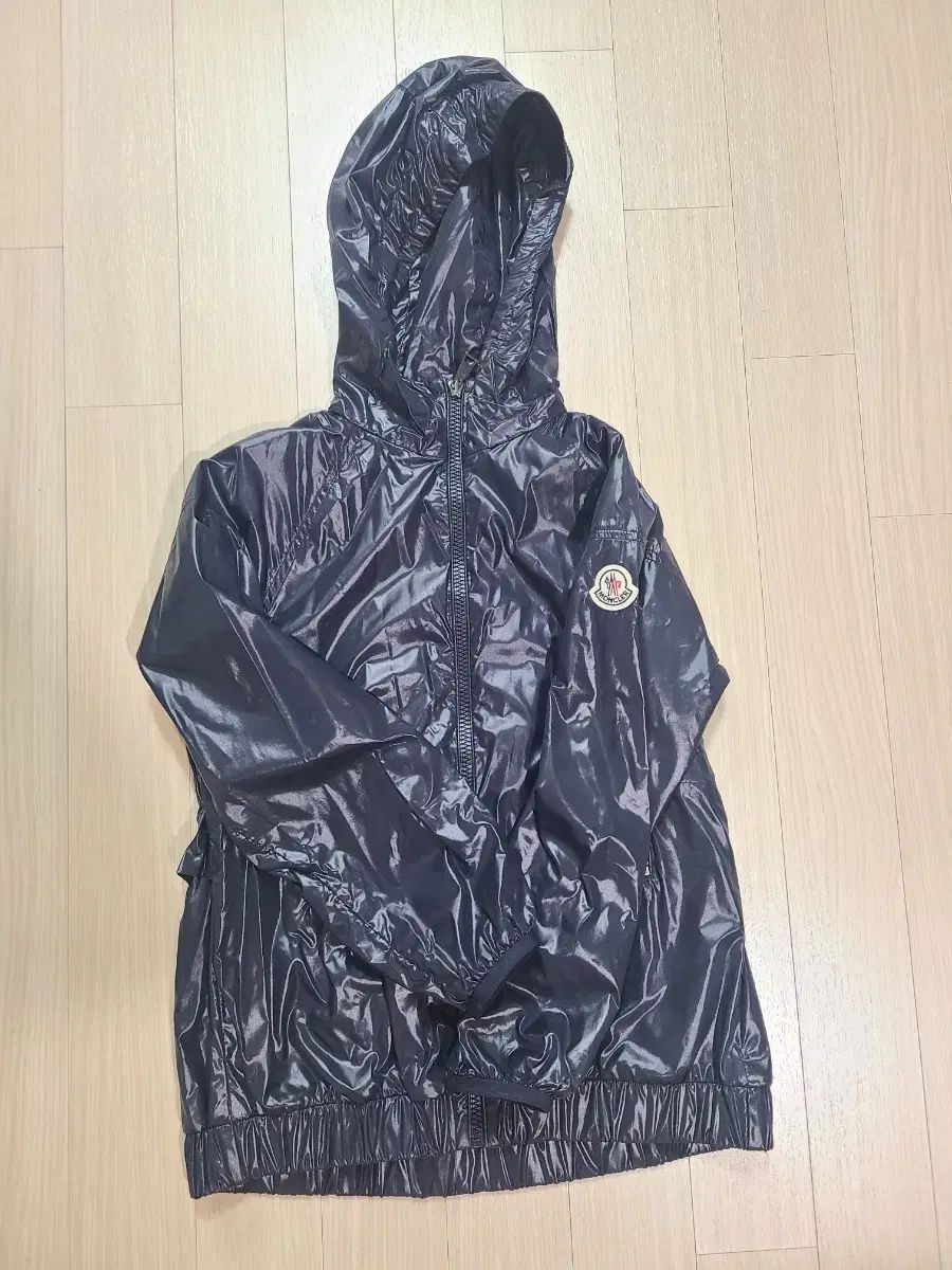 モンクレール キッズ ネイビー フード ウィンドブレーカー 10 A