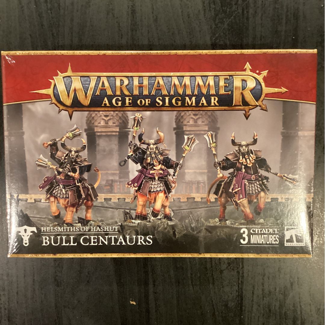 ヘルスミス オヴ ハシュット ブル ケンタウロス アノインテッド センチネル Bull Centaurs Annointed Sentinels ウォーハンマーエイジ オヴ シグマー