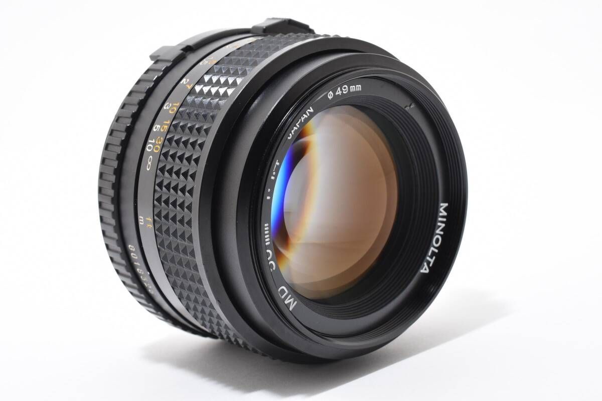 ☆美品☆ミノルタ MINOLTA NEW MD 50mm f1.4 ☆ W1030#2511 - メルカリ