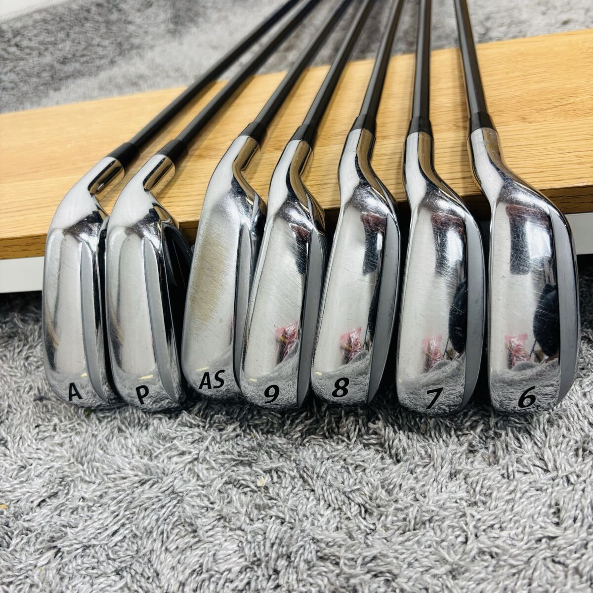 ツルヤ アクセル VF アイアンセット 7本 右利き フレックスR ツルヤ アクセル VF アイアンセット 7本 右利き フレックスR