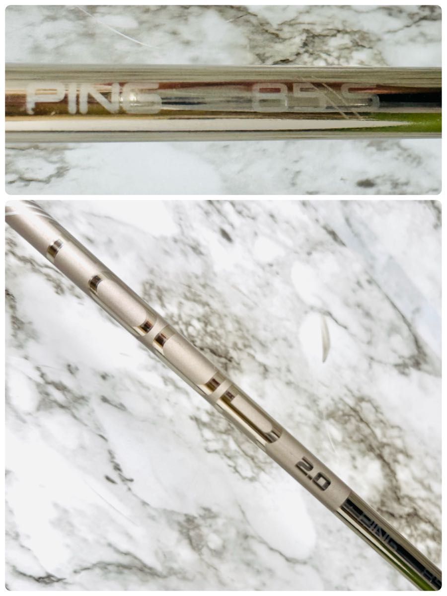 良品】ピン i525 オレンジドット 9番アイアン メンズ カーボン S 良品