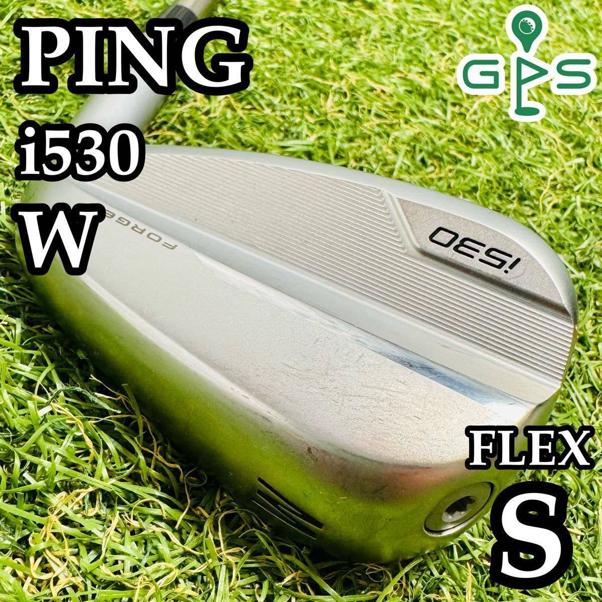 ピン i530 W ピッチングウェッジ 黒ドット メンズ カーボン S