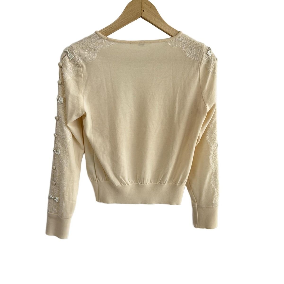 Rene(ルネ) 長袖セーター サイズ36 S レディース美品 - アイボリー