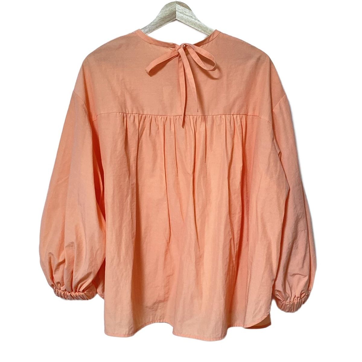 yori ヨリ 長袖カットソー サイズF レディース - オレンジ