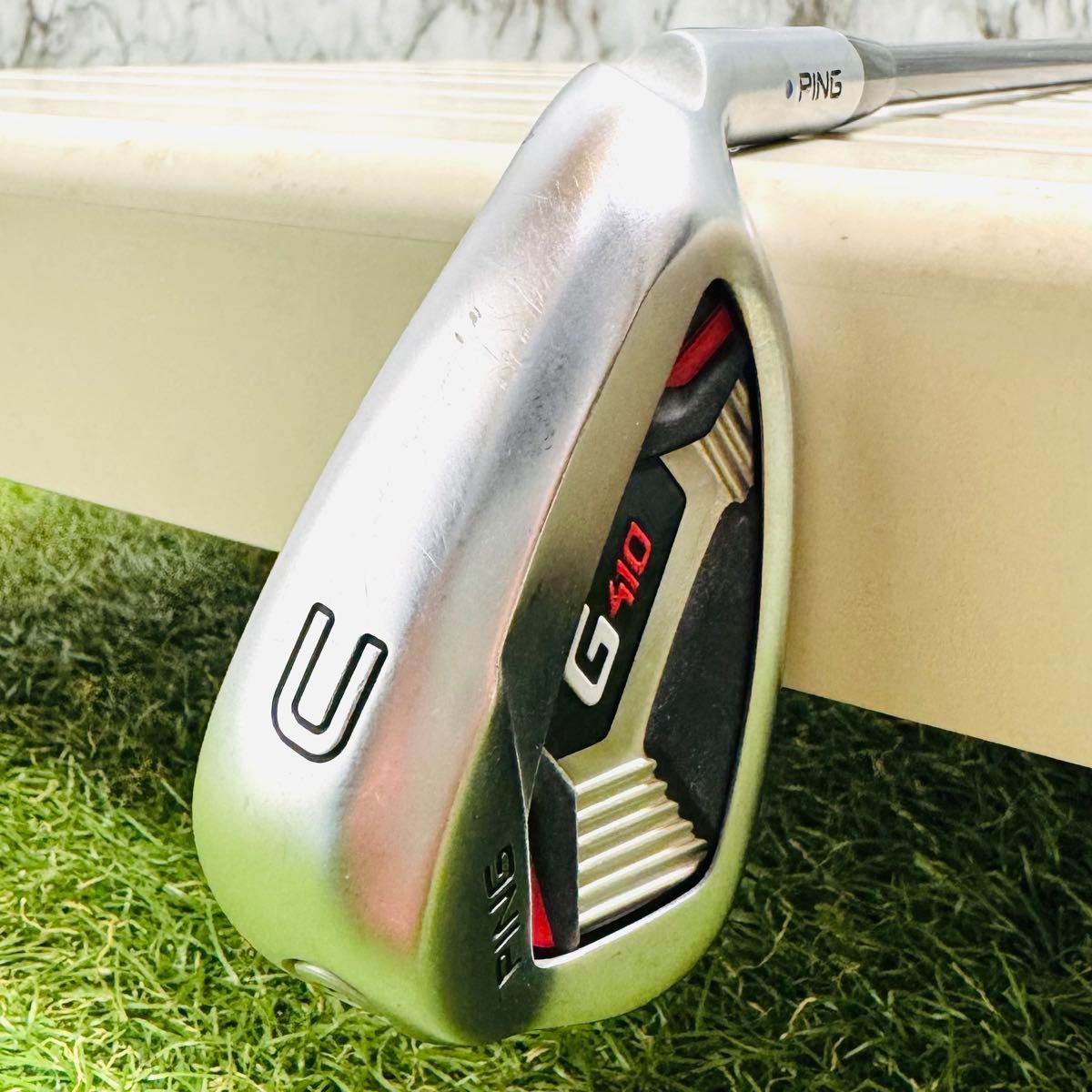 【良品】ピン G410 青ドット Uw アプローチウェッジ メンズ カーボン S 良品】ピン G410 青ドット Uw アプローチウェッジ メンズ カーボン S