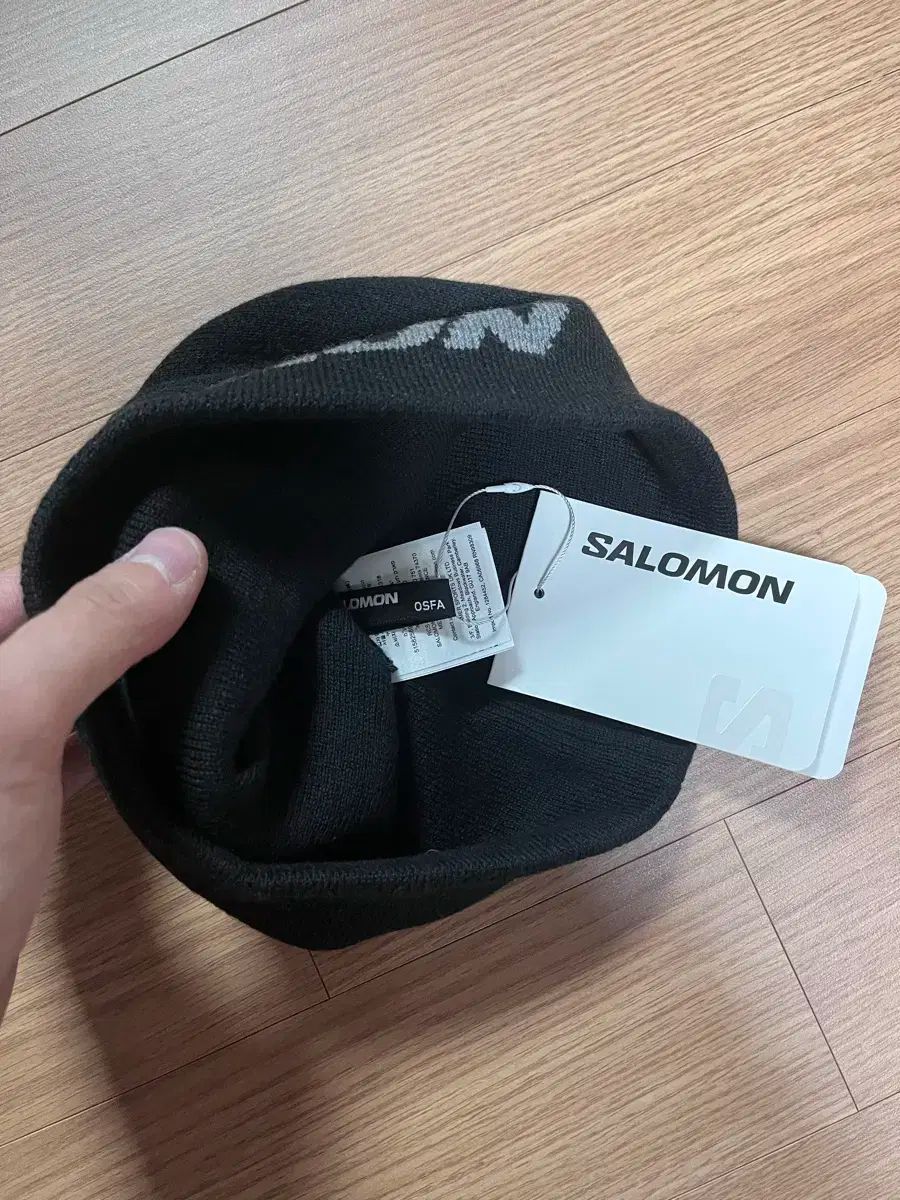 SALOMON OSFA ビーニー ブラック