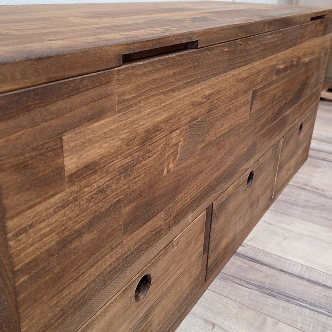 ベンチ型 収納ボックス