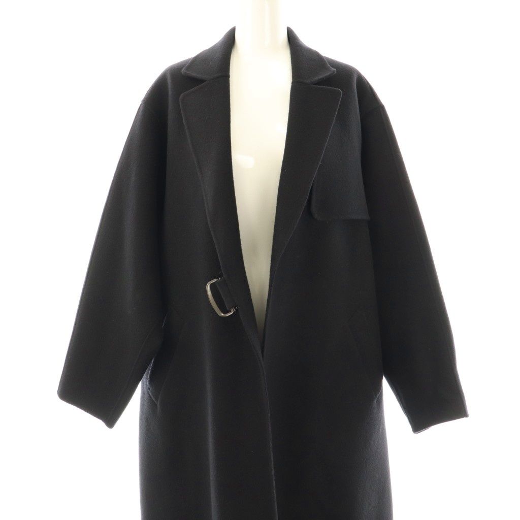 LOHEN完売 ロングタイロッケンウールリバーコート