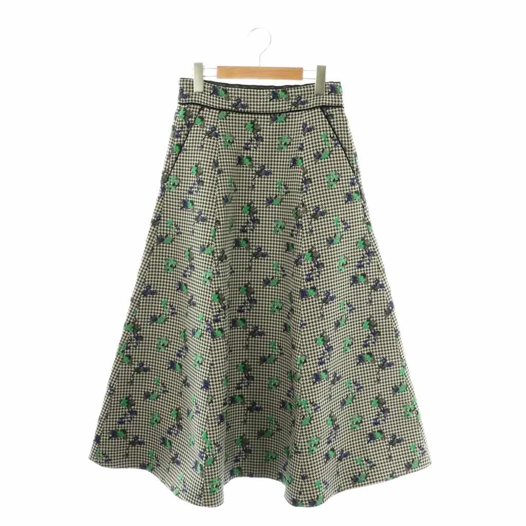 フラワーハウンドトゥースセットアップ