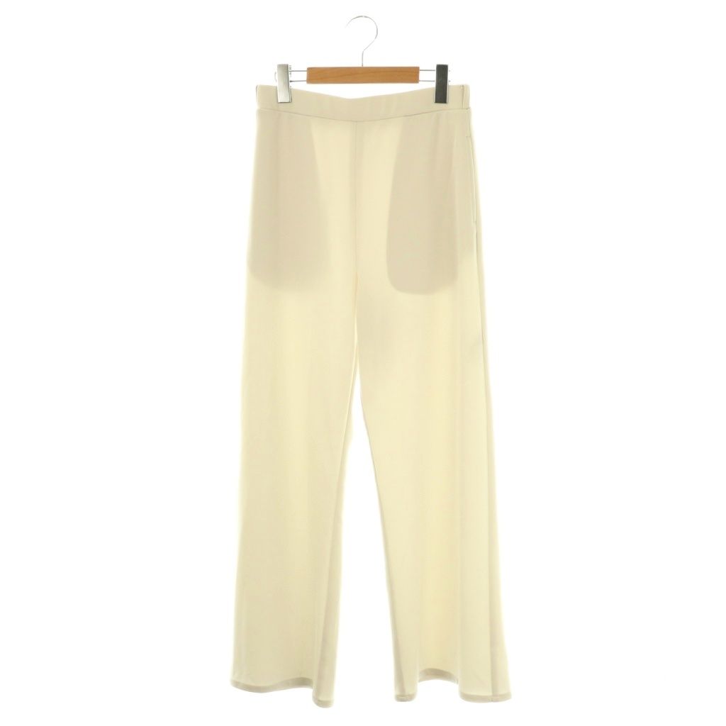 アパルトモン ドゥーズィエムクラス L Appartement DEUXIEME CLASSE 25SS WIDE PANTS ワイドパンツ 38 アイボリー ES OS