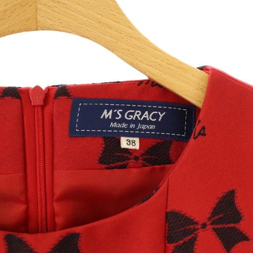 リボン ジャガード