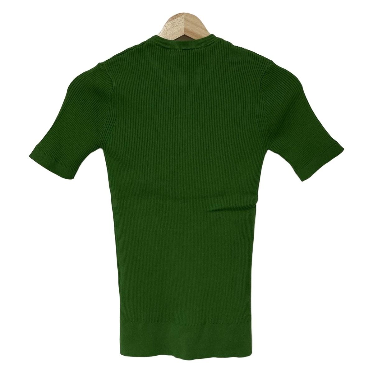 TSURU BY MARIKO OIKAWA ツルバイマリコオイカワ 半袖カットソー サイズF レディース - グリーン