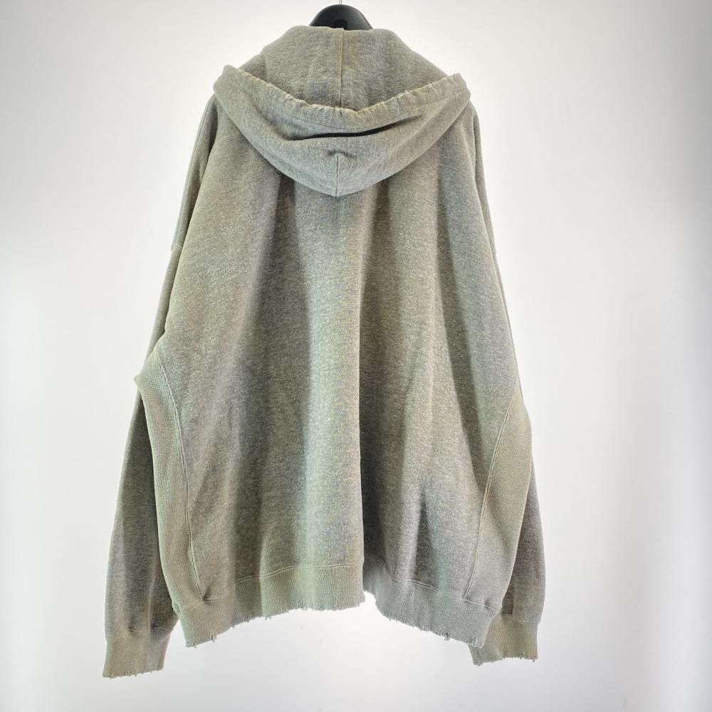 中古】DAIRIKU Ponyboy Zip Hoodie 21AW C-1 グレー サイズM ダイリク