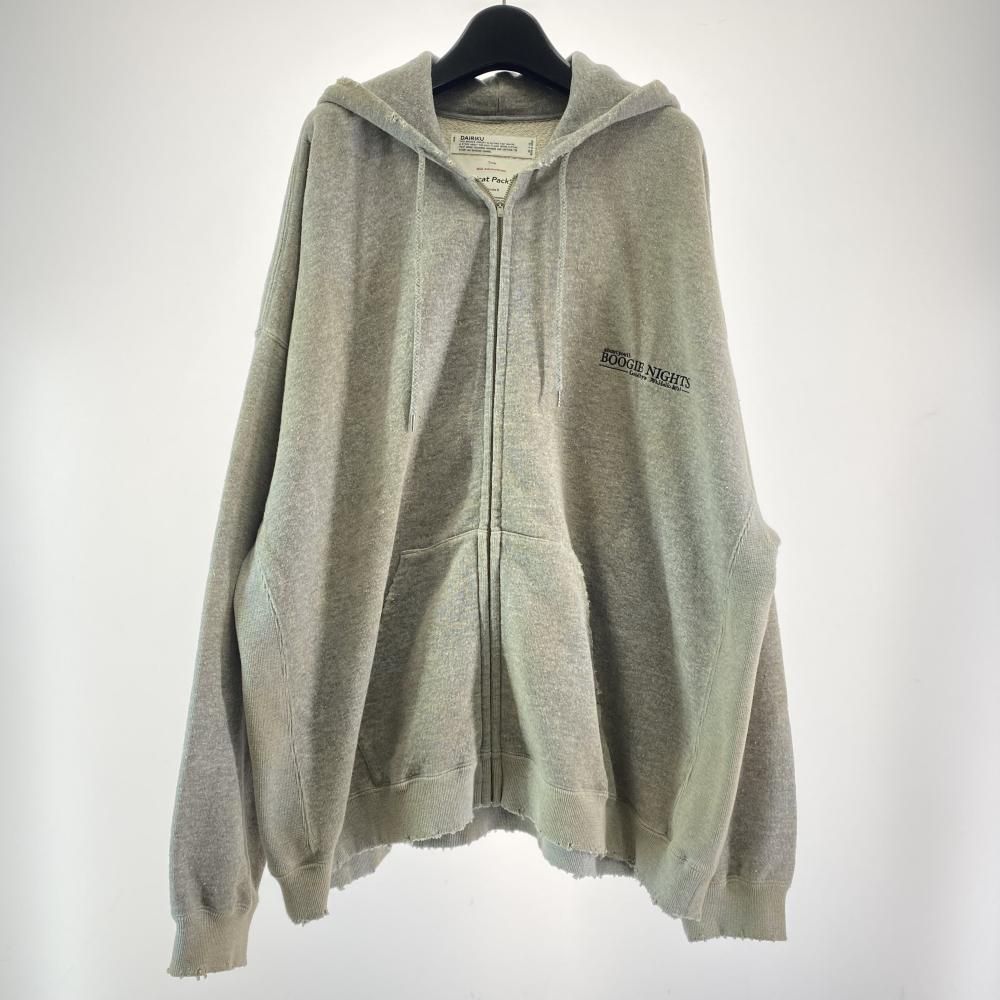 中古】DAIRIKU Ponyboy Zip Hoodie 21AW C-1 グレー サイズM ダイリク
