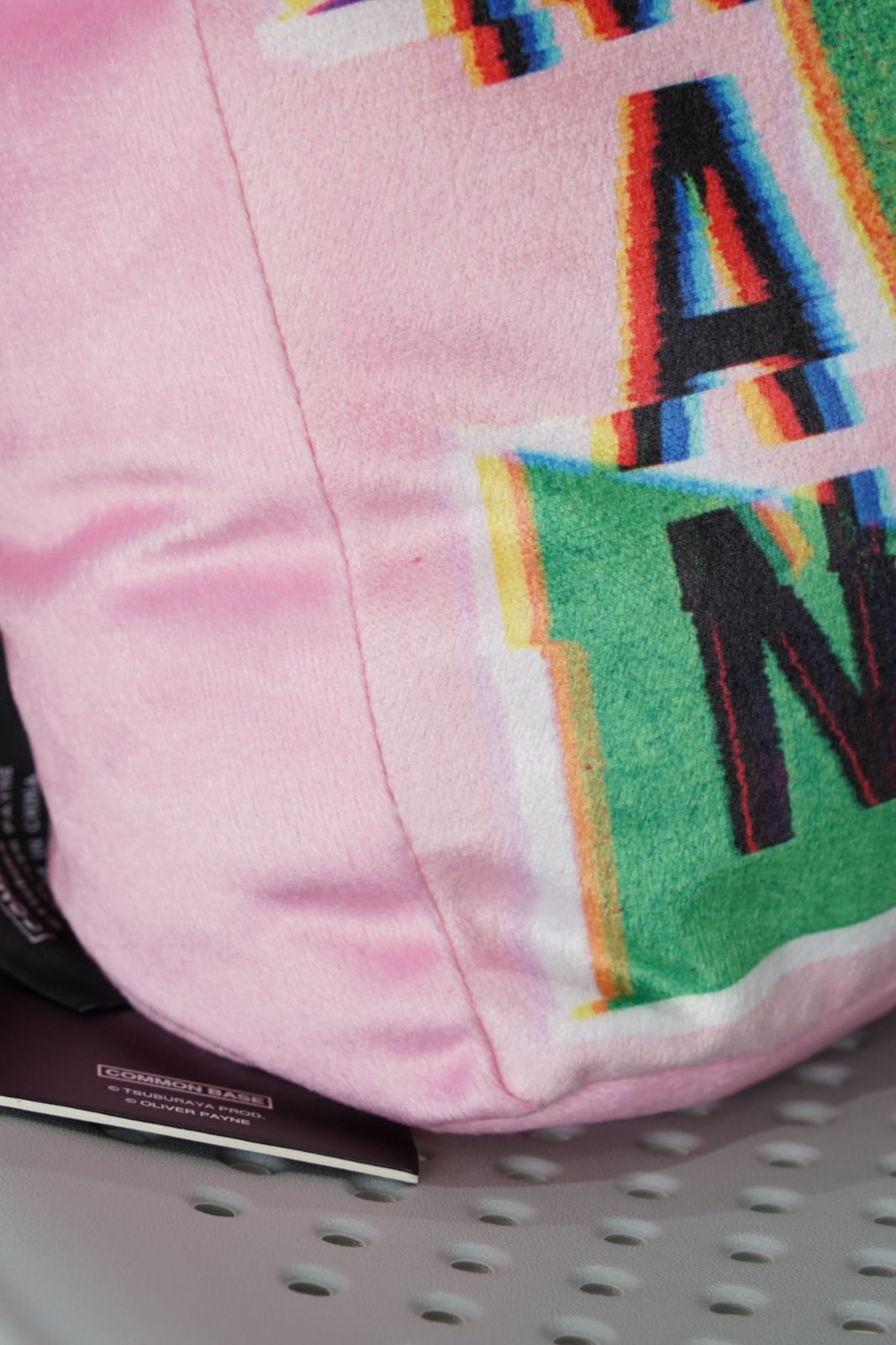 ※限定価格※フランスアンティーク　ロゴ　ボネぷっくり刺繍　クッション 限定価格※フランスアンティーク ロゴ ボネぷっくり刺繍 クッション