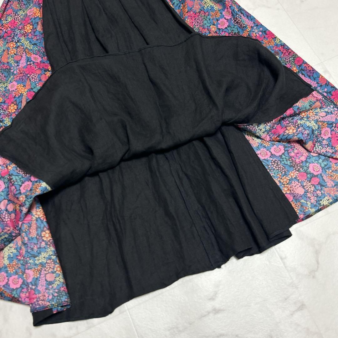 オニールオブダブリン トゥモローランド 定価3万 リネンリバティロングスカート GULLKHAN_COM