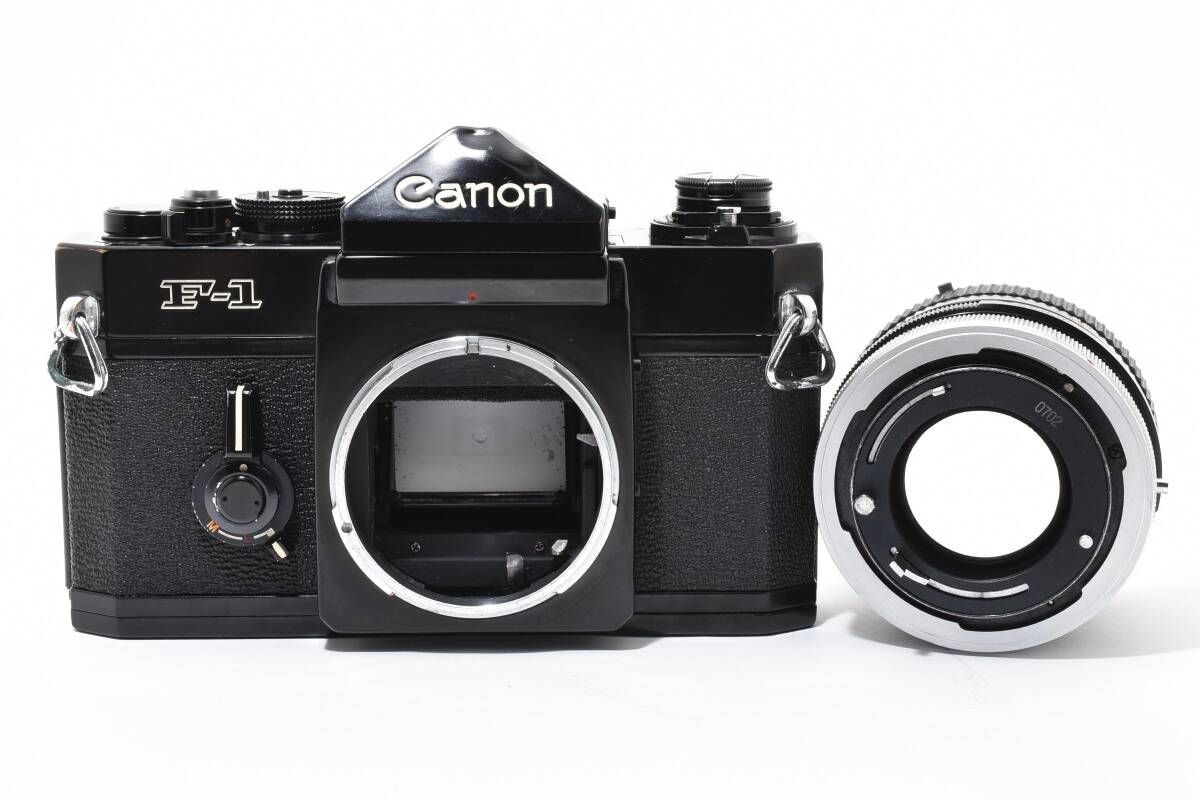 ☆モルト交換済 キヤノン Canon 旧F-1前期型 ボディ 一眼レフカメラ
