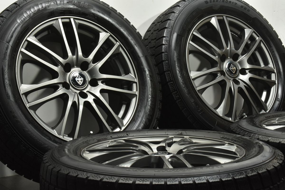 20 30系 アルファード等に ウェッズ VELVA 17 in 7 J 40 PCD 114 3 グッドイヤー アイスナビ 225 60 R ヴェルファイア デリカD 5 にも