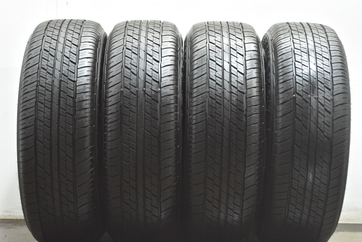 使用僅かバリ溝 ダンロップ グラントレックAT 23 265 65 R 18 4本 レクサス LX 600 ランドクルーザー300 250 FJクルーザー