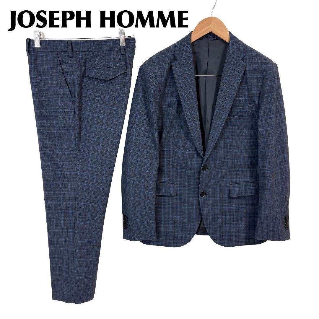 JOSEPH メンズスーツセットアップ ナイロン 上46 下48 紺