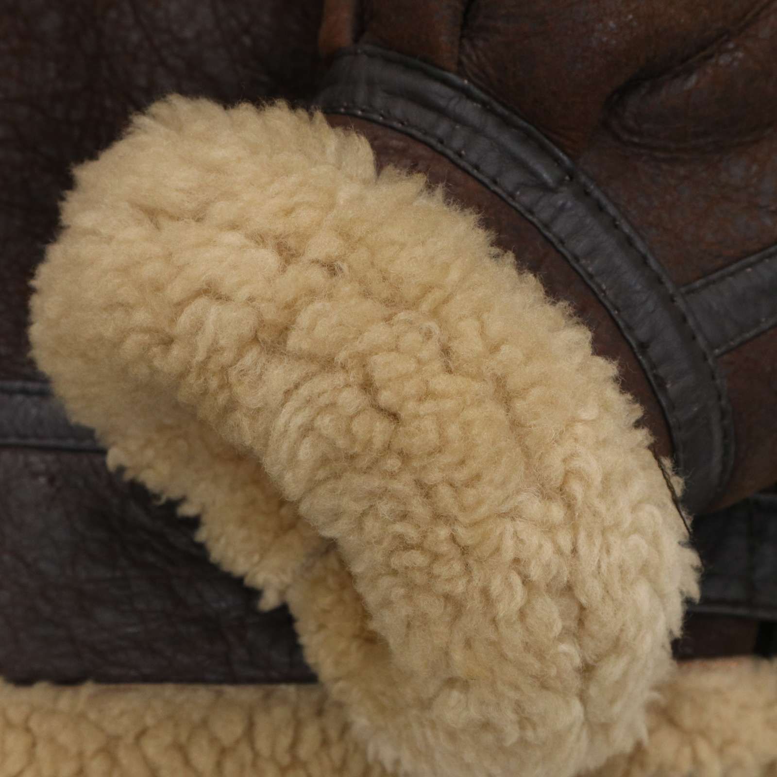 POTTAR ポッター 羊革 シープスキン リアル ムートン B-3 フライト ジャケット Sz.M メンズ KANDAIZUMI_COM