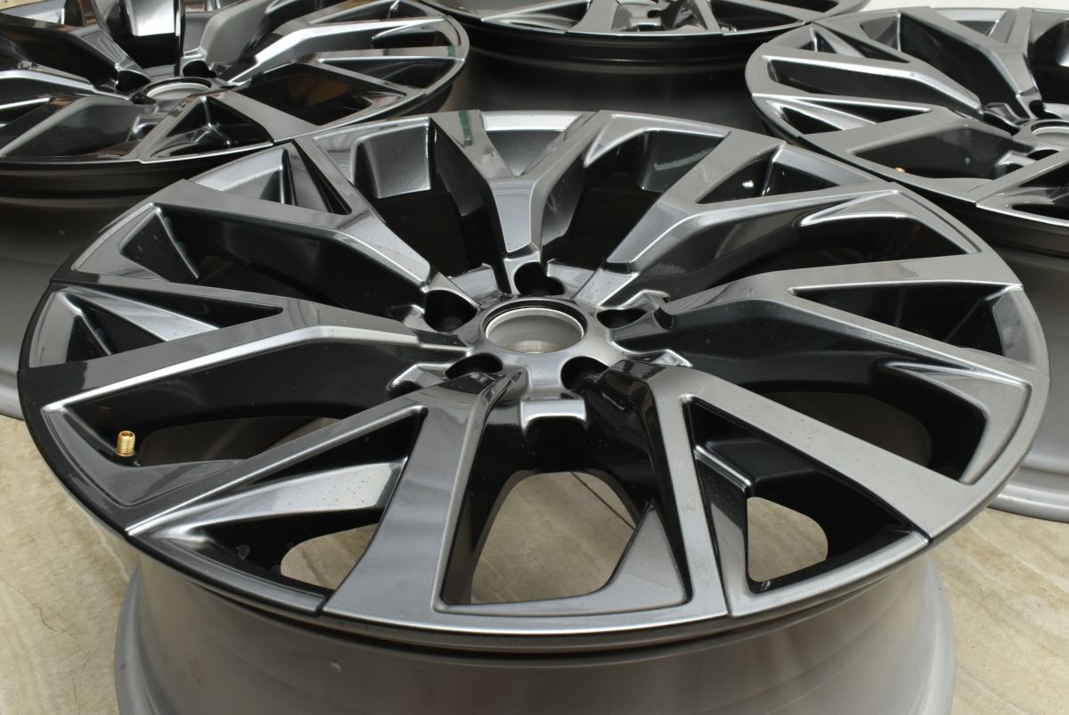 新車外し トヨタ クラウンエステート 21 in 8 5 J 35 PCD 114 3 4本セット クラウンスポーツ クロスオーバー レクサスNX 流用