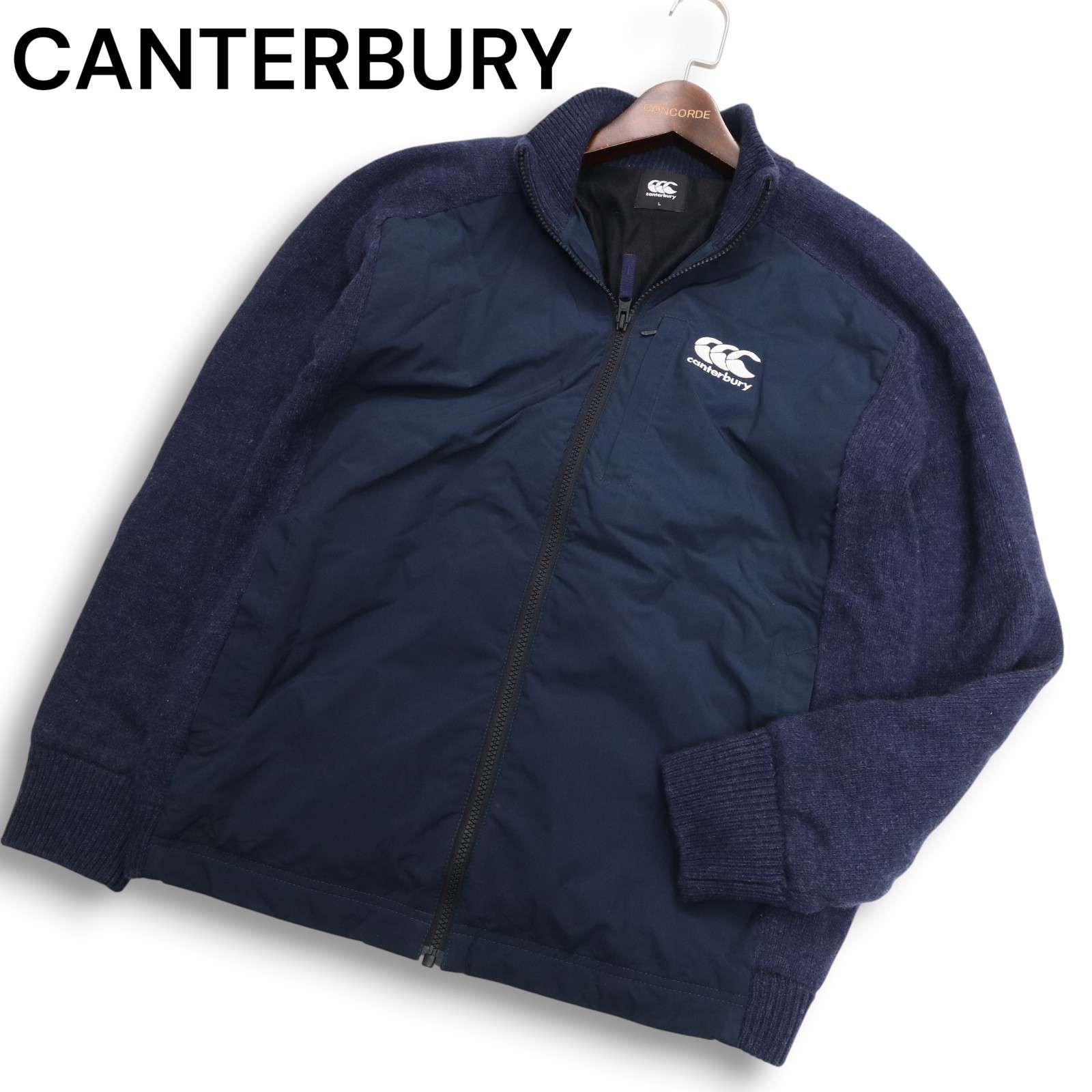 CANTERBURY カンタベリー ラグビー 秋冬 裏起毛☆ 中綿 ニット