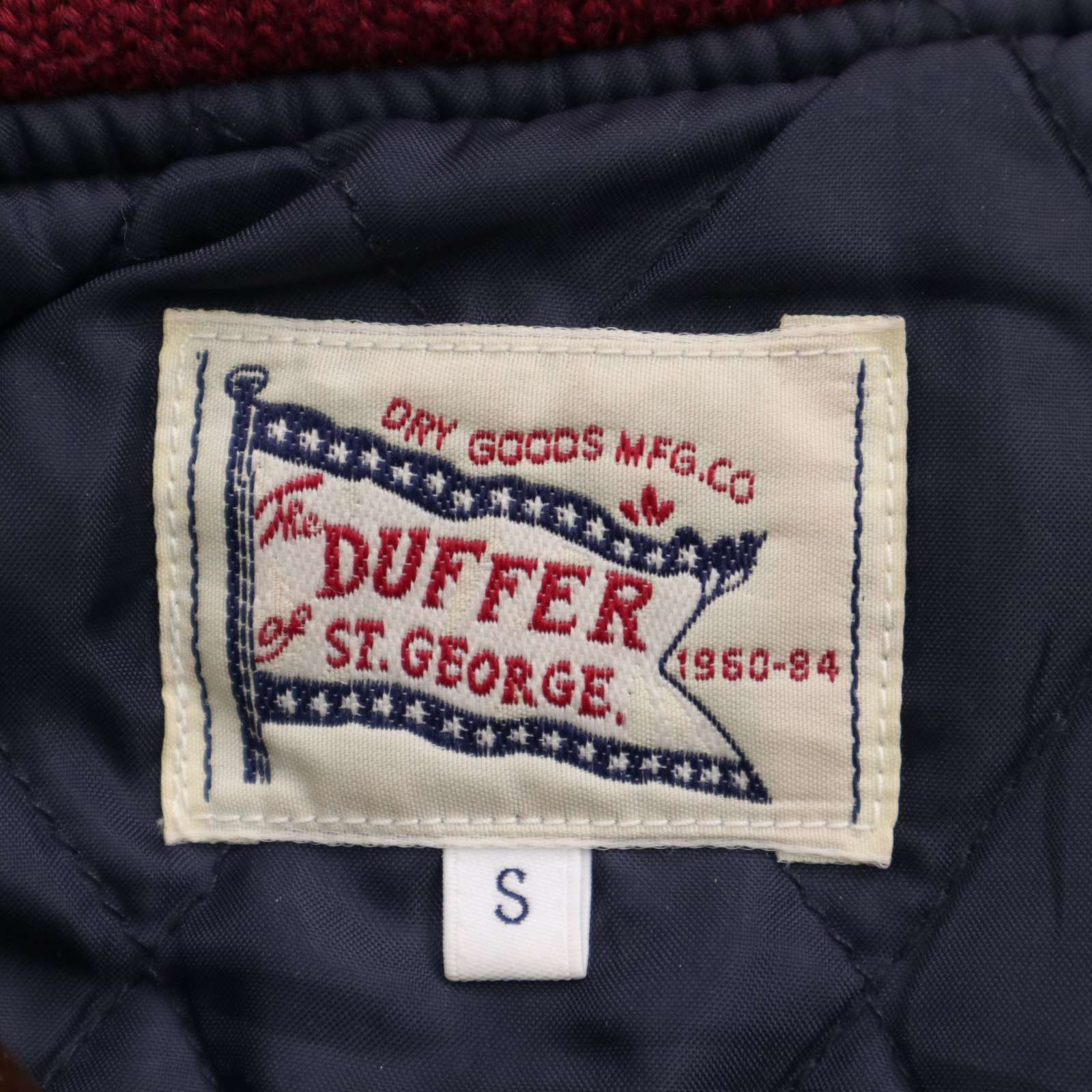 The DUFFER of ST.GEORGE ダファー 袖革 ワッペン☆ ラム レザー