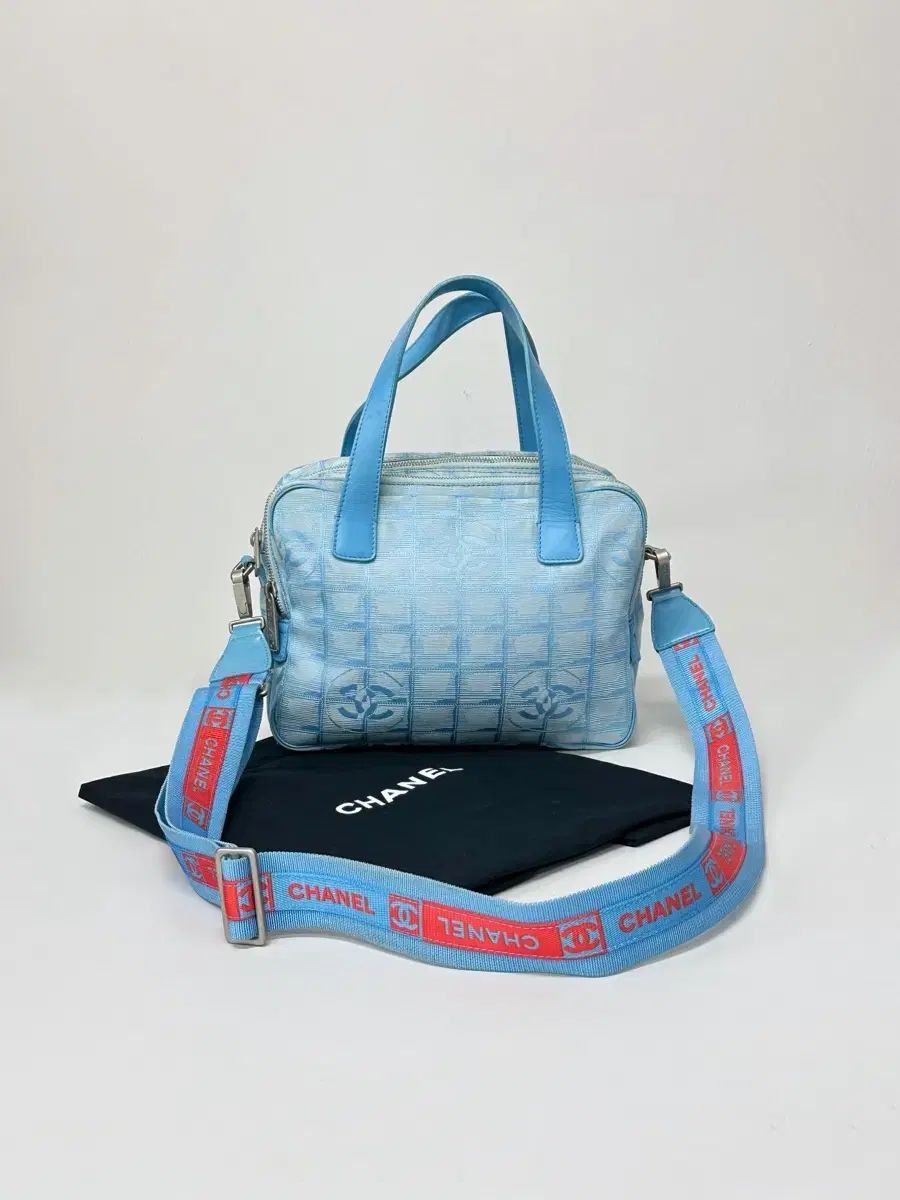 シャネル ニュー トラベル ジャカード トート クロスバック