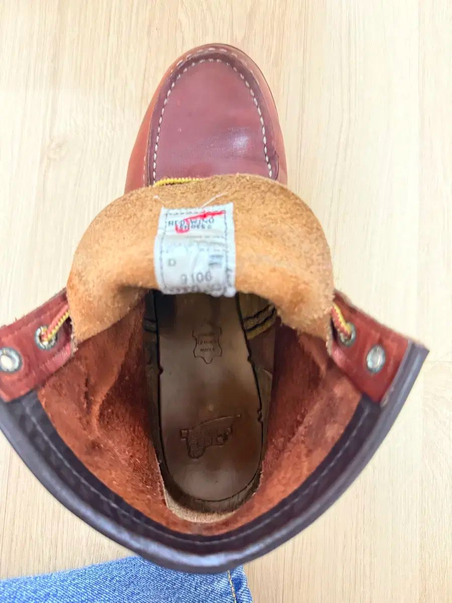 レッドウィング モックトゥ 9106 6 5 d