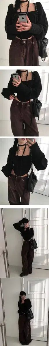 ニット ブラウス