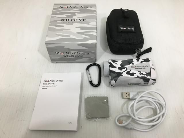 返品OK ゴルフ用品 超 テクタイト ショットナビ レーザー距離計 Shot Nav Nexiai ショットナビネクシア WILD EYE カモグレー LLC-HASEGAWATOSO_COM