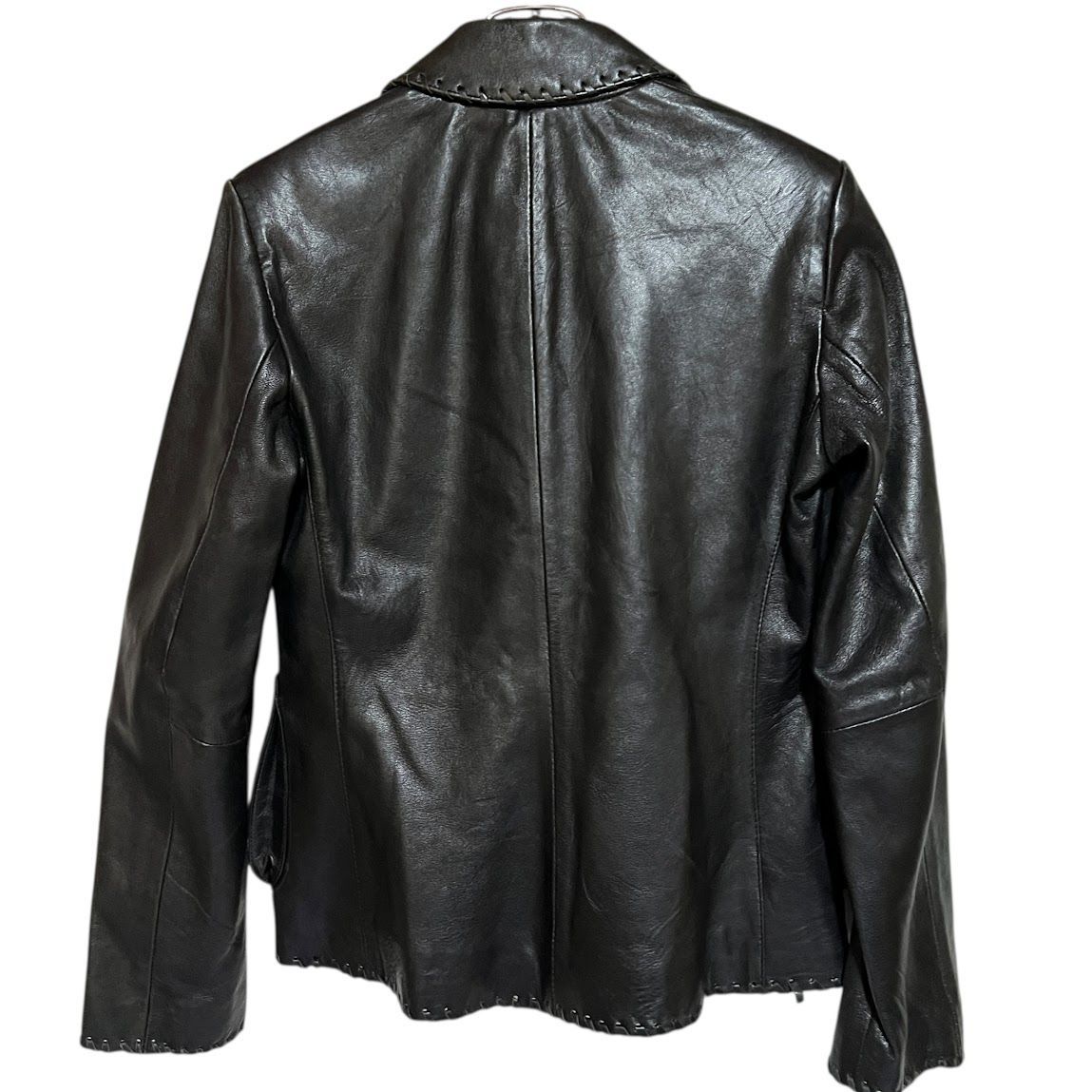 SLYミチ　レザージャケット　ブラック SLY | MICHIXSLY F／LEATHER ジャケット (ジャケット ) |SHEL'TTER