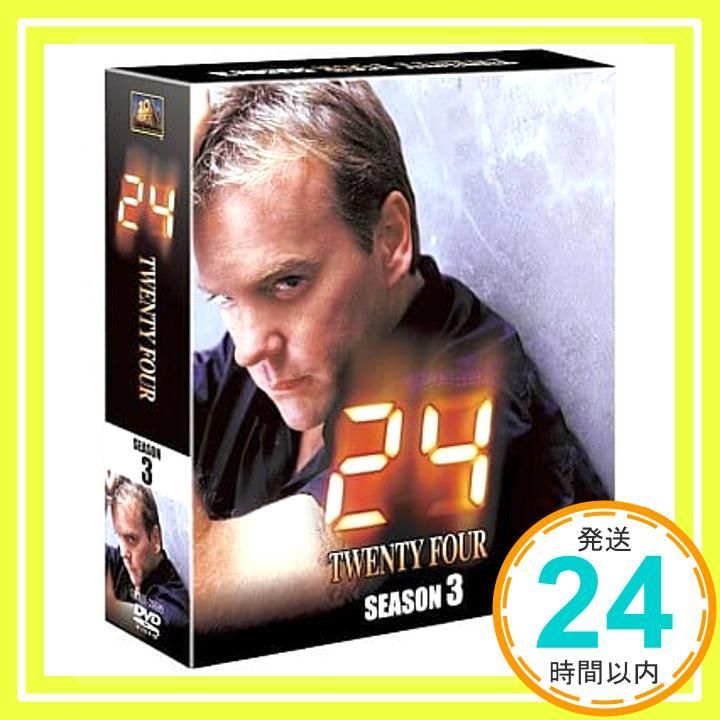 【全巻】24　TWENTY FOUR　コンパクトボックス　DVD 全話 24 -TWENTY FOUR- シーズン1 ＜SEASONSコンパクト・ボックス＞ : 24