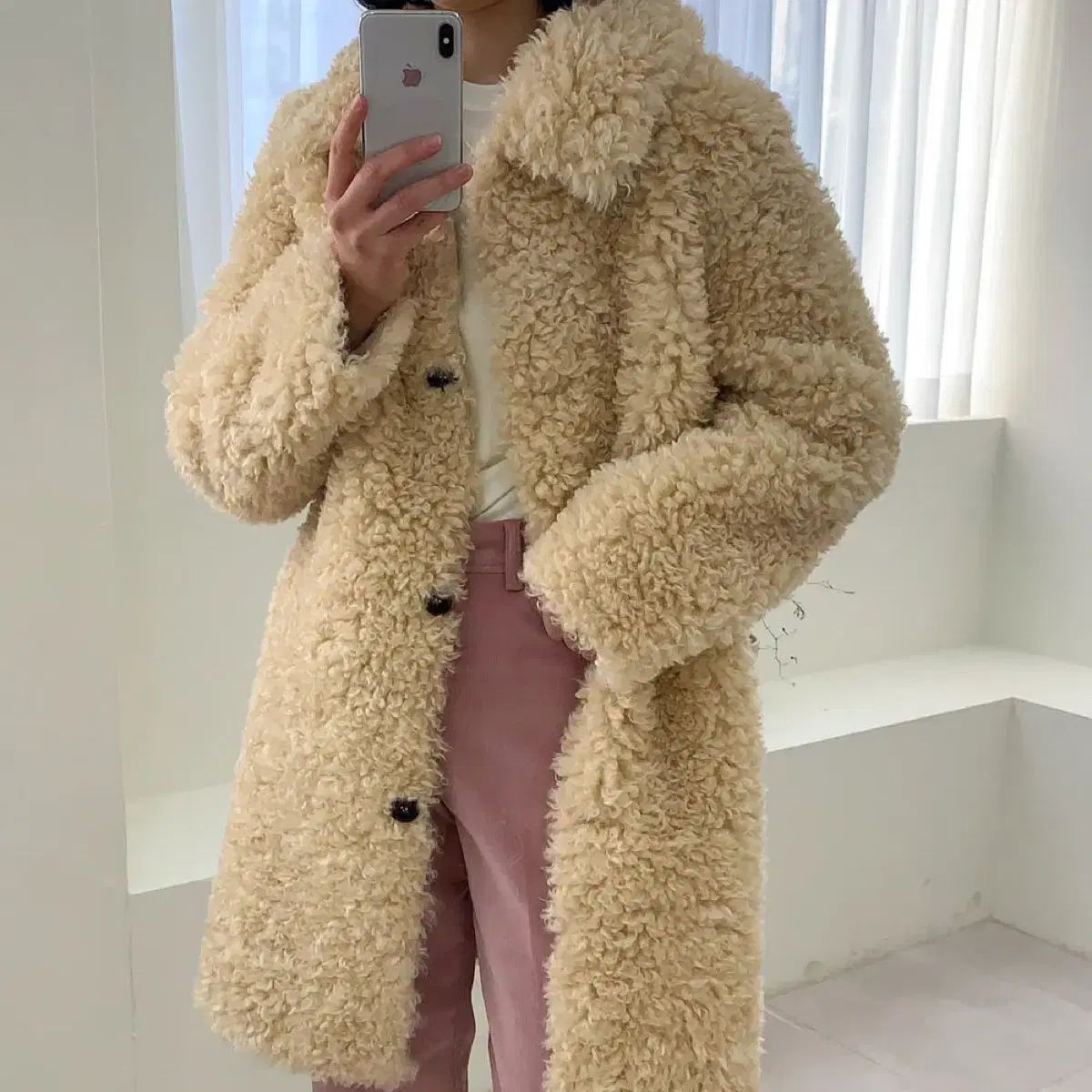 LOVE U SO MERCH プーさん ファー ムートン