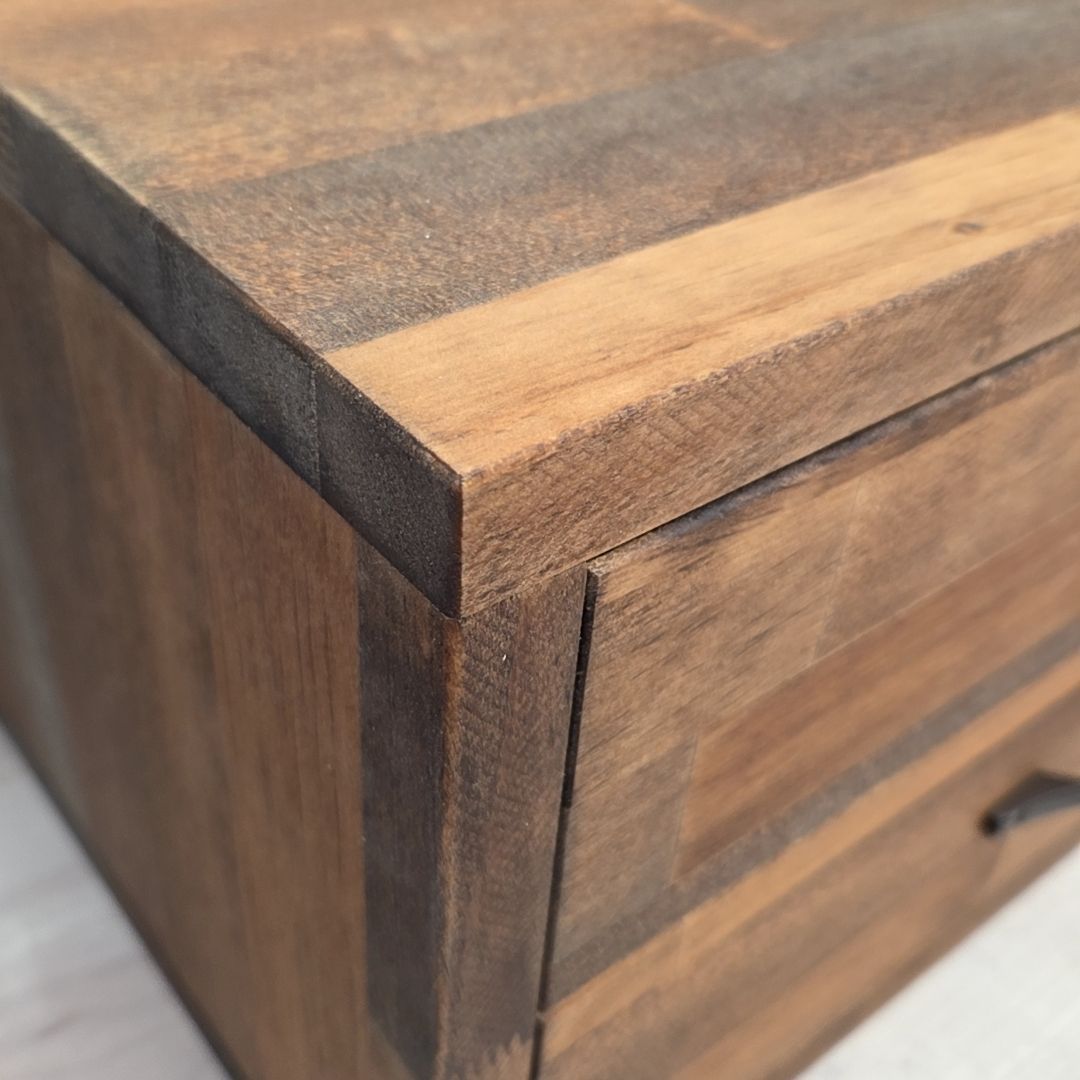 A4ファイルの入る 卓上チェスト｜北欧ナチュラルな木製収納ボックス