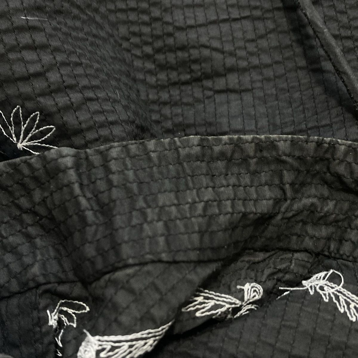  HaaT HeaRT ハート ベスト サイズ3 L レディース - グレー×白 刺繍 ベスト ジレ ベスト ジレ ビスチェ