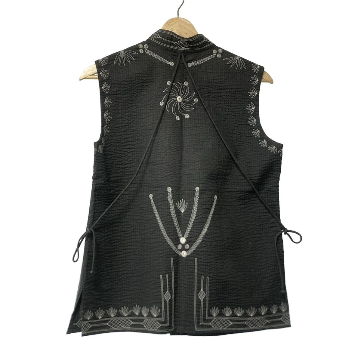 HaaT HeaRT ハート ベスト サイズ3 L レディース - グレー×白 刺繍