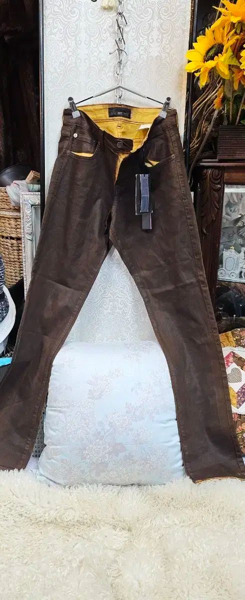 W BOY ボーイ ブラウン メンズ ズボン