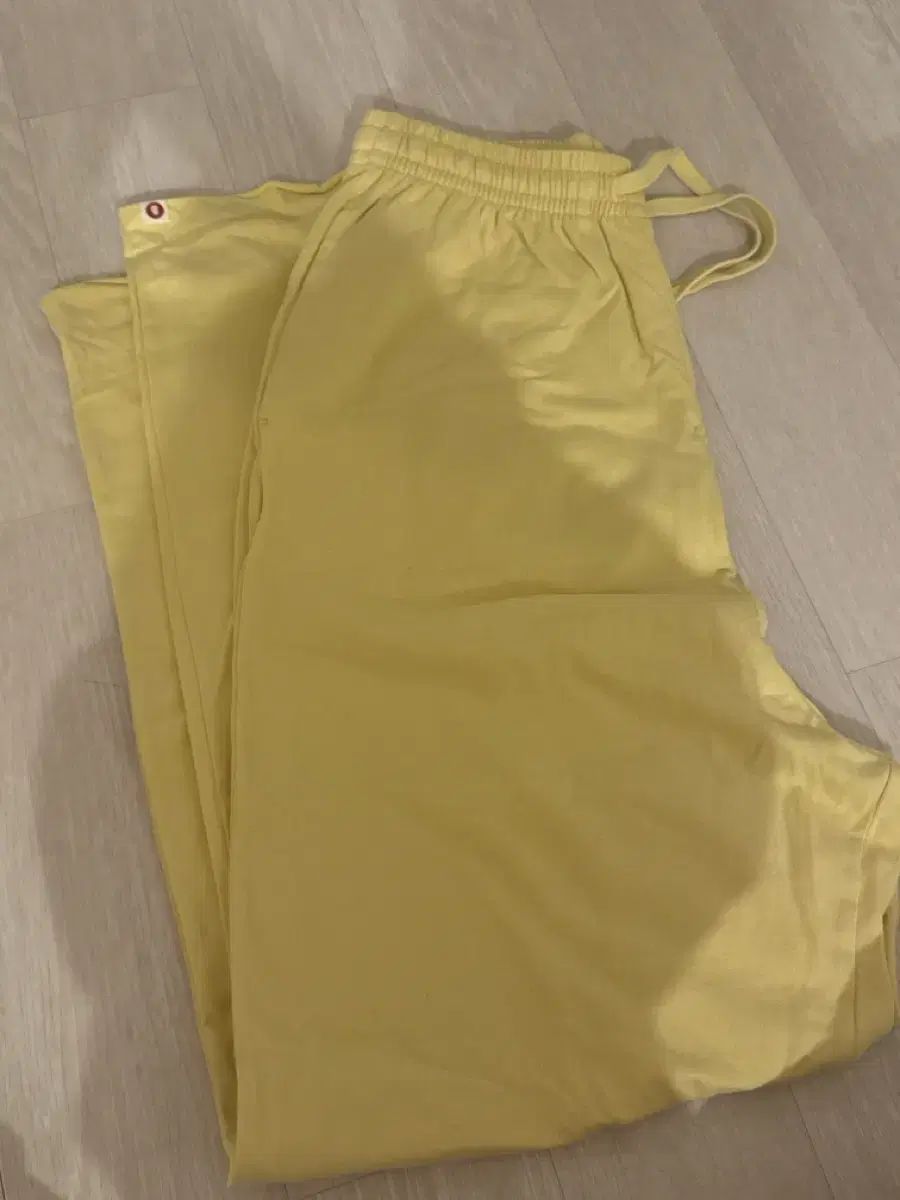 BUDHI MUDRA イージーパンツ イェロー s