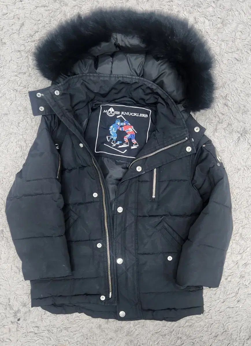 ムースナックルズ スリークォーター キッズ ブラックファー S 130級