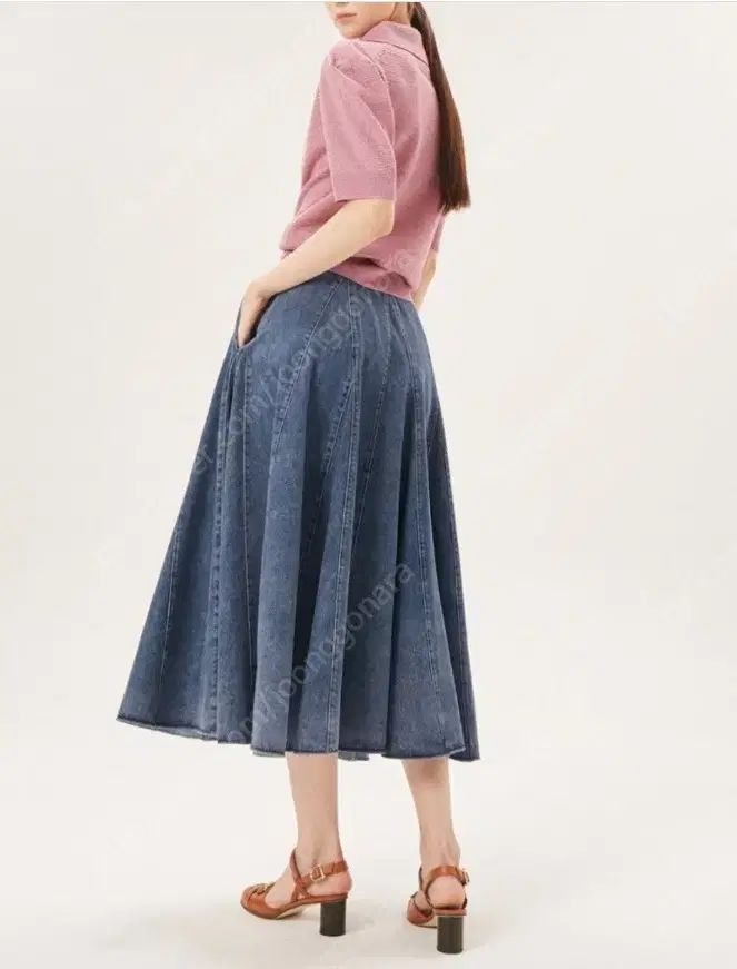 タイム TIME 21 バッグ 밴딩 デニム フール スカート 66 GULLKHAN_COM